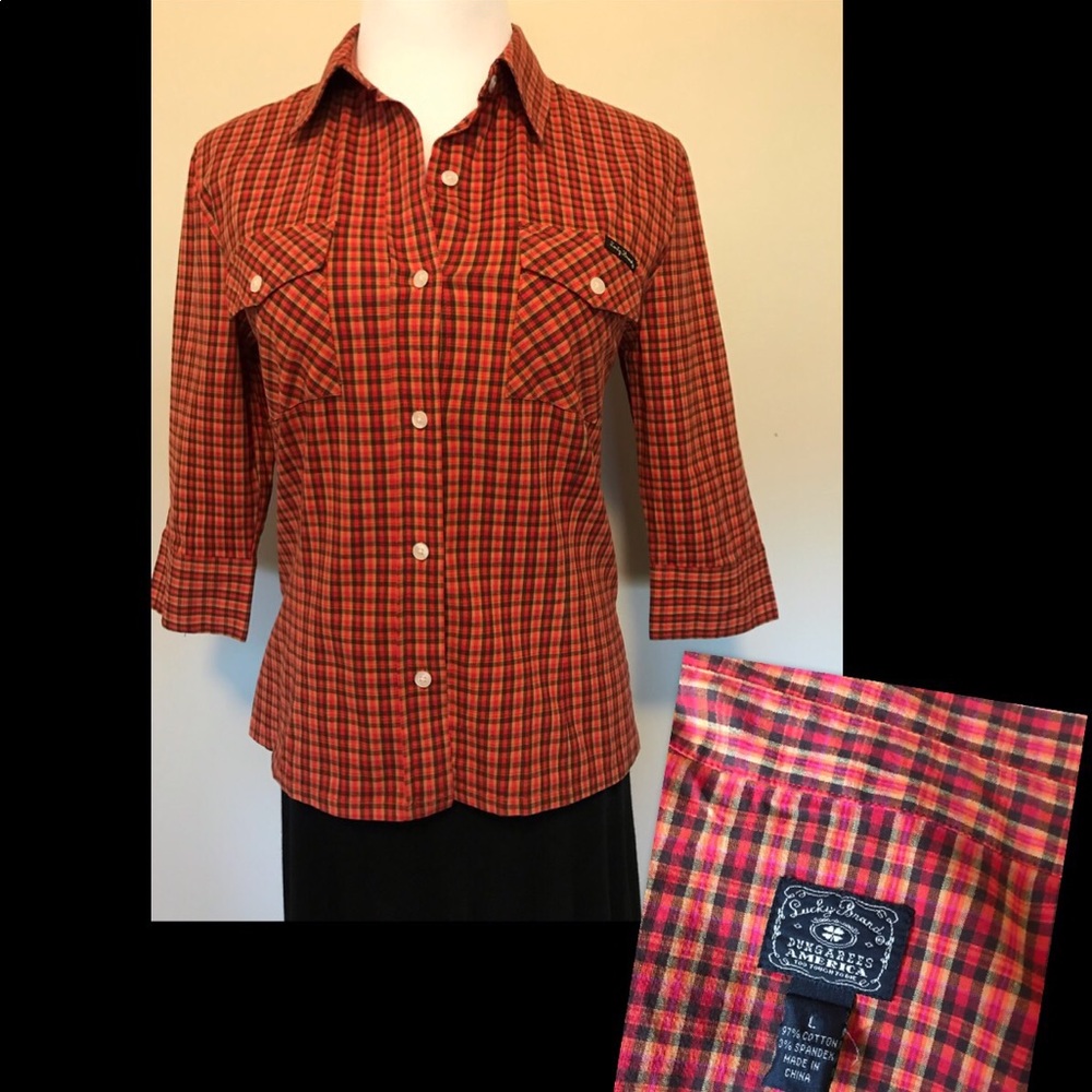 Lucky Brand Dungaree Shirt